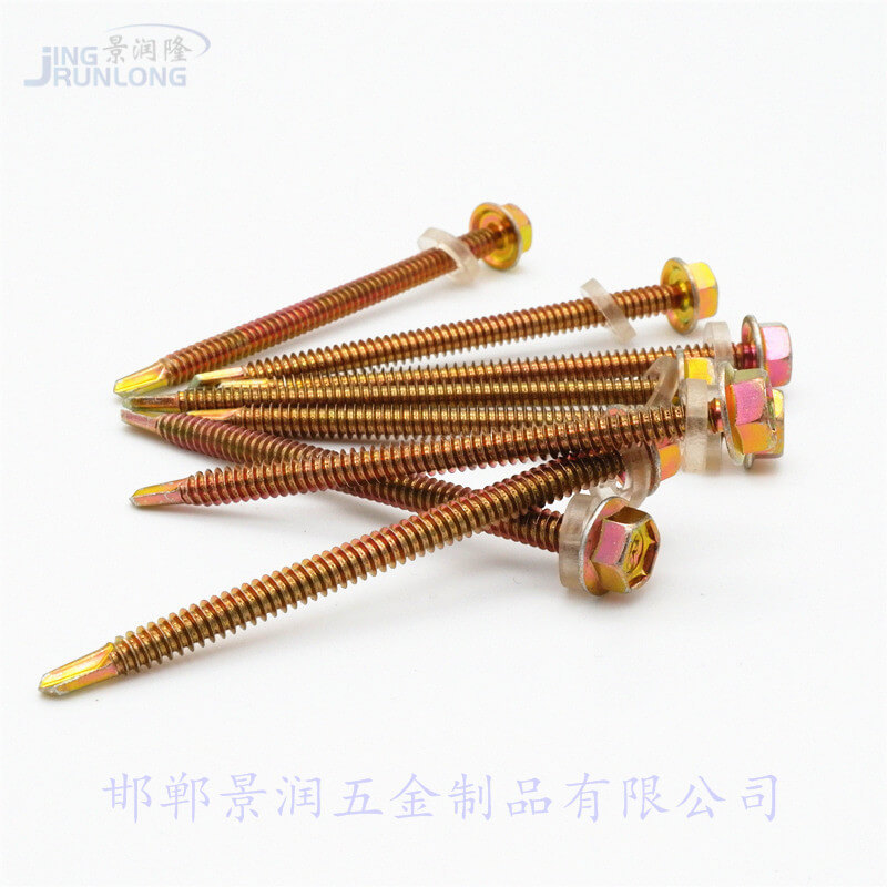 六角法蘭面鉆尾螺絲,六角法蘭鉆尾螺絲,六角鉆尾螺絲尺寸規(guī)格,外六角鉆尾螺絲,圖1